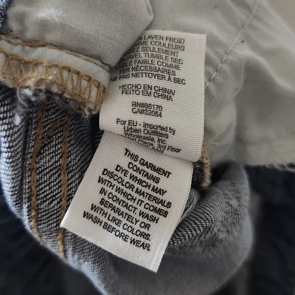 Free People Patchwork Jeans Size 29 - Picture 9 of 10